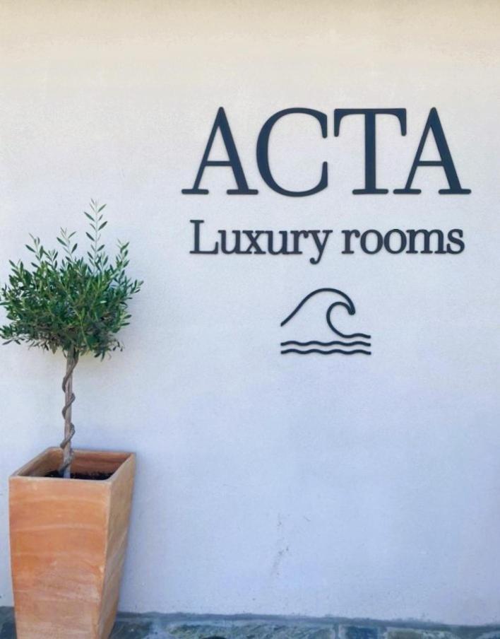 Acta Luxury Rooms Nikíti Eksteriør bilde