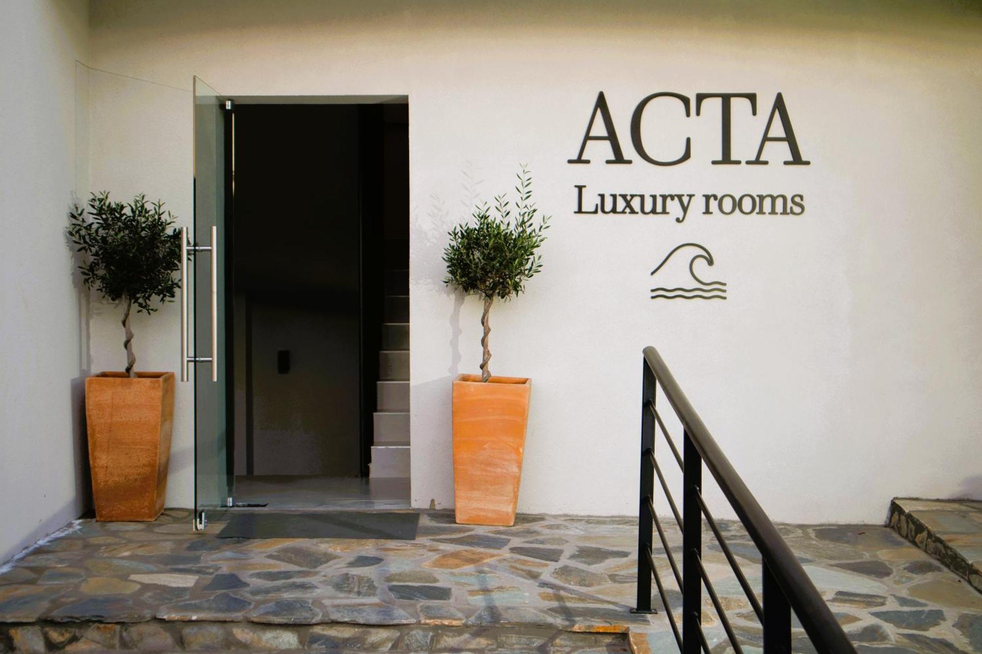 Acta Luxury Rooms Nikíti Eksteriør bilde