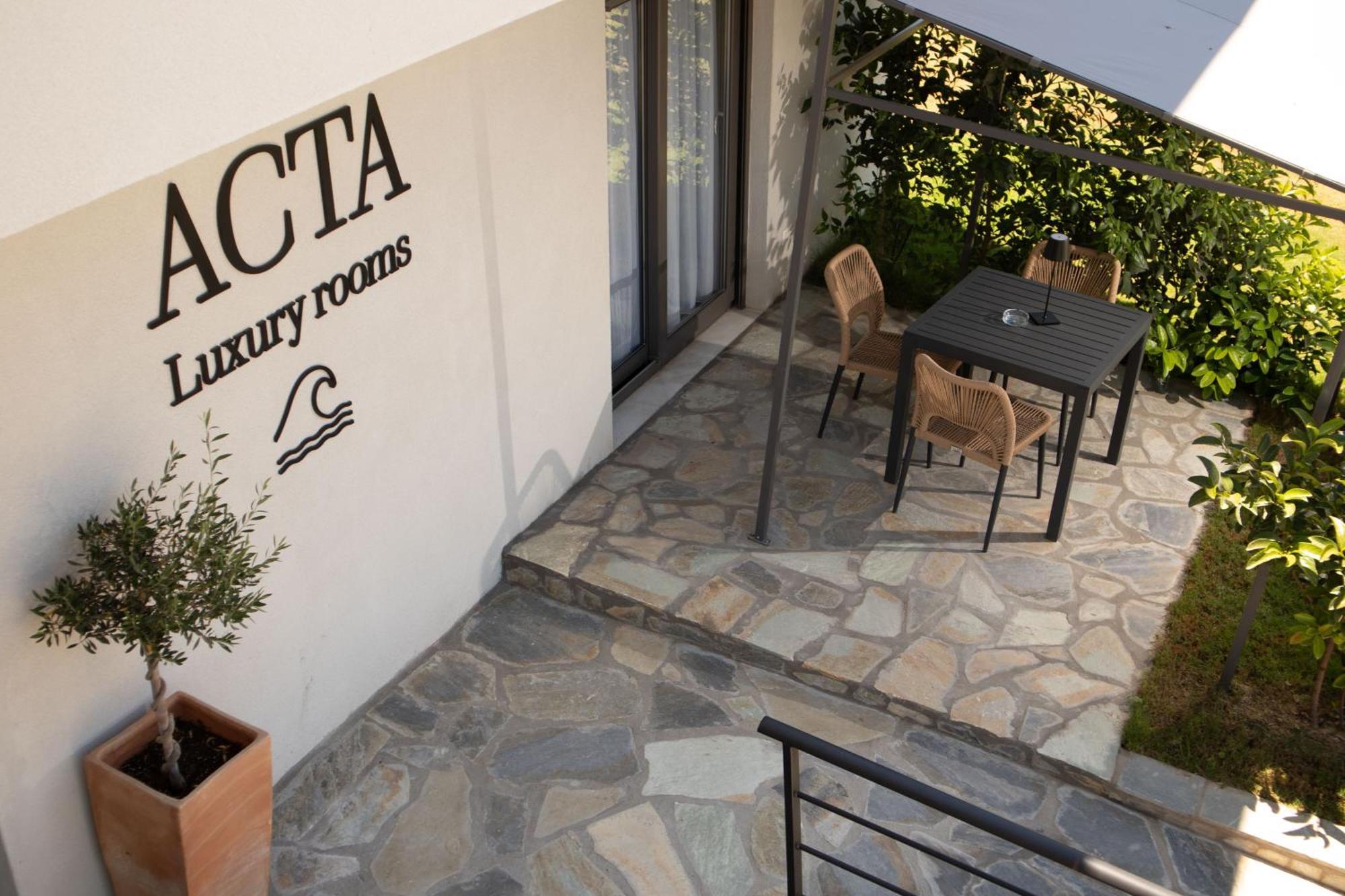 Acta Luxury Rooms Nikíti Eksteriør bilde