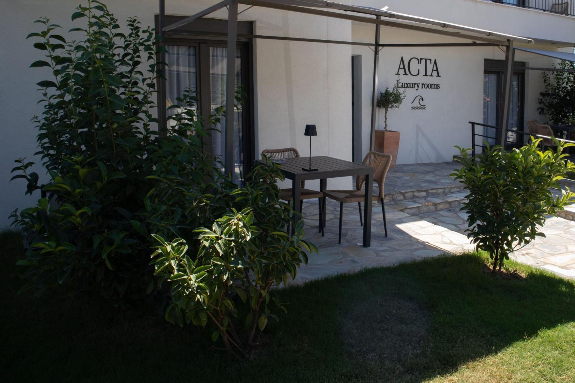 Acta Luxury Rooms Nikíti Eksteriør bilde